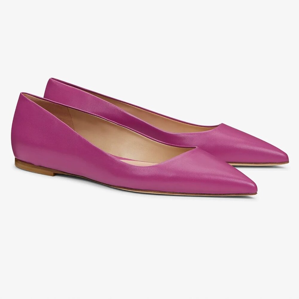 MM LaFleur Rowan Flat Kidskin Leather Jam 36